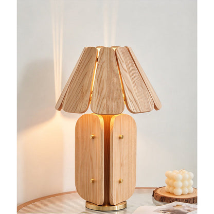 RADICA Wabi-Sabi Solid Wood Table Lamp