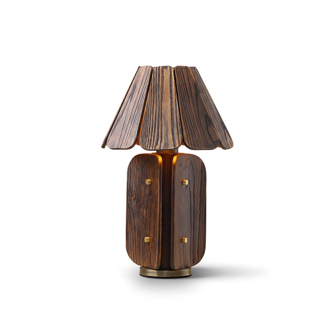 RADICA Wabi-Sabi Solid Wood Table Lamp