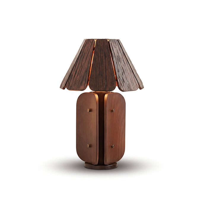 RADICA Wabi-Sabi Solid Wood Table Lamp