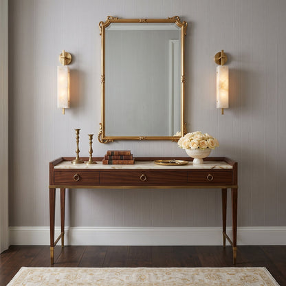 Lunaxis Alabaster Wall Sconce