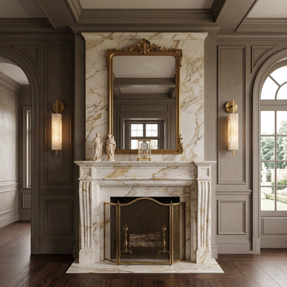 Lunaxis Alabaster Wall Sconce