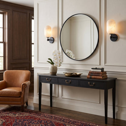Milton Alabaster Wall Sconce
