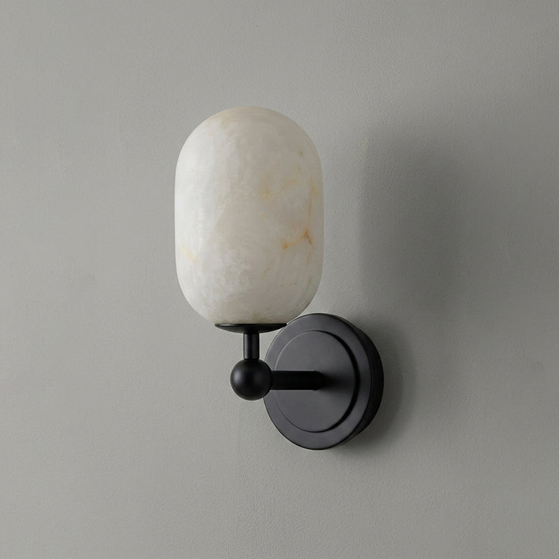 Milton Alabaster Wall Sconce