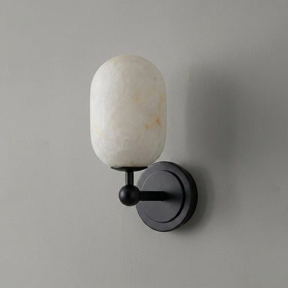 Milton Alabaster Wall Sconce