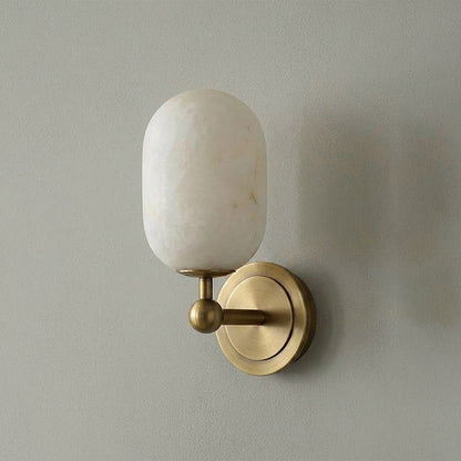 Milton Alabaster Wall Sconce