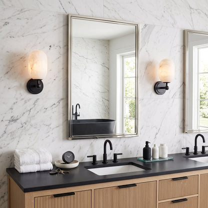 Milton Alabaster Wall Sconce