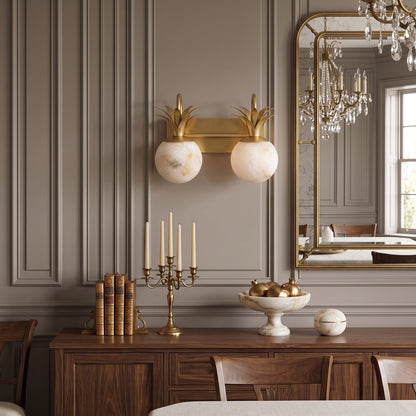 Palma Alabaster Wall Sconce