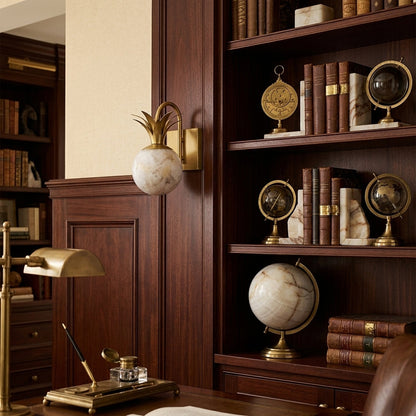 Palma Alabaster Wall Sconce