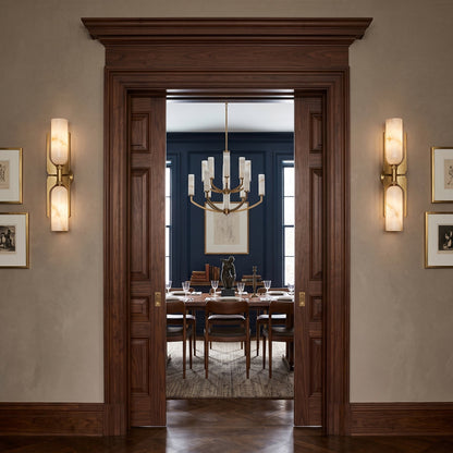 Pennon Alabaster Wall Sconce