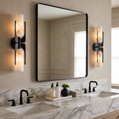 Pennon Alabaster Wall Sconce