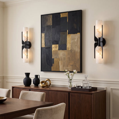 Pennon Alabaster Wall Sconce