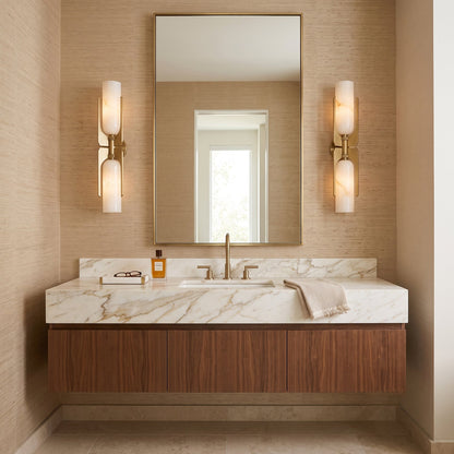Pennon Alabaster Wall Sconce