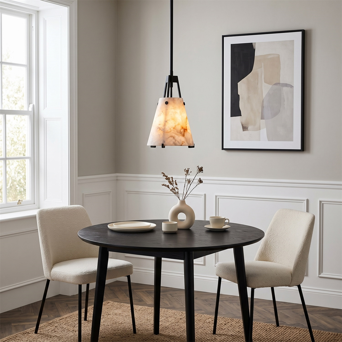 TORRICELLA Alabaster Pendant Light
