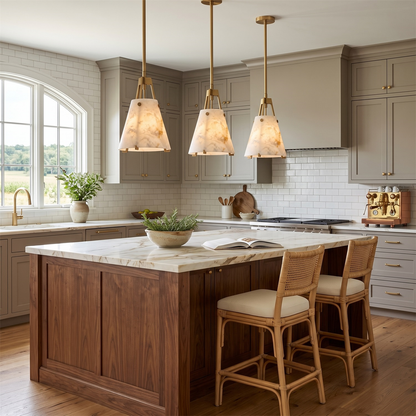 TORRICELLA Alabaster Pendant Light