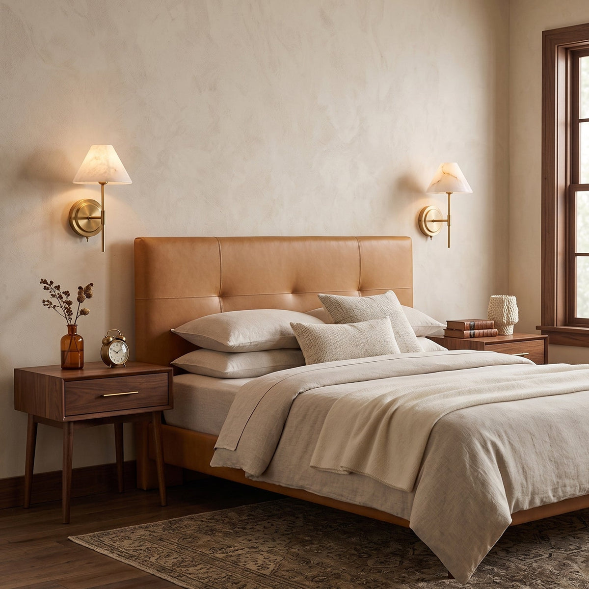 Rennes Alabaster Wall Sconce