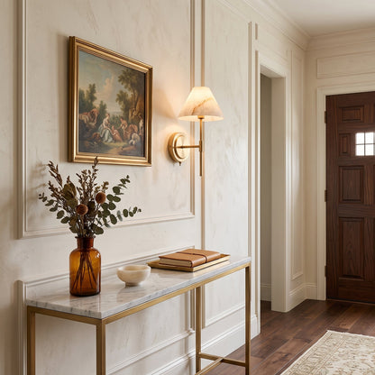 Rennes Alabaster Wall Sconce