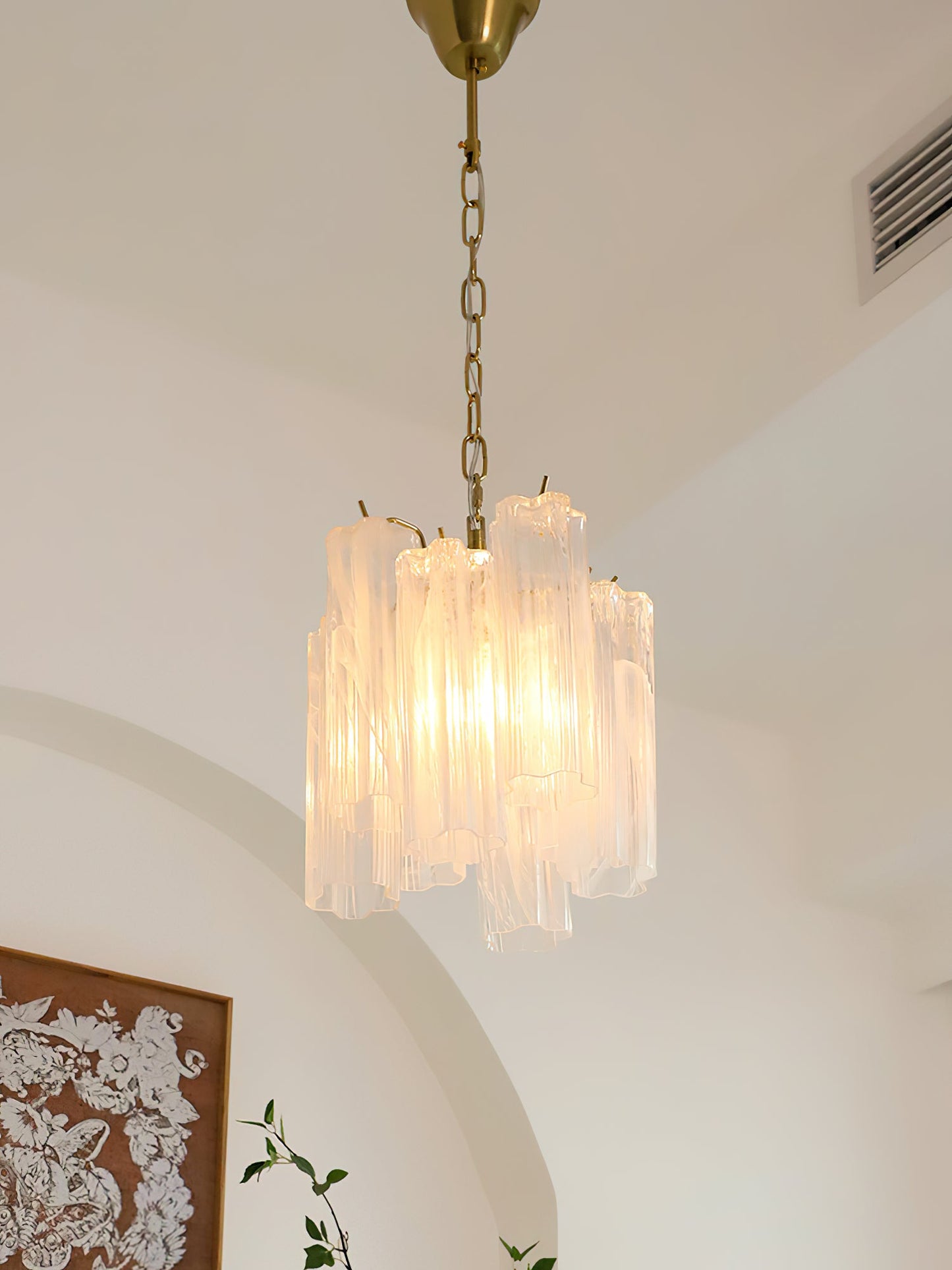 Venetian Cascade Glass Chandelier