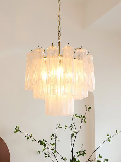 Venetian Cascade Glass Chandelier