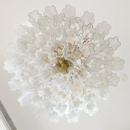 Venetian Cascade Glass Chandelier