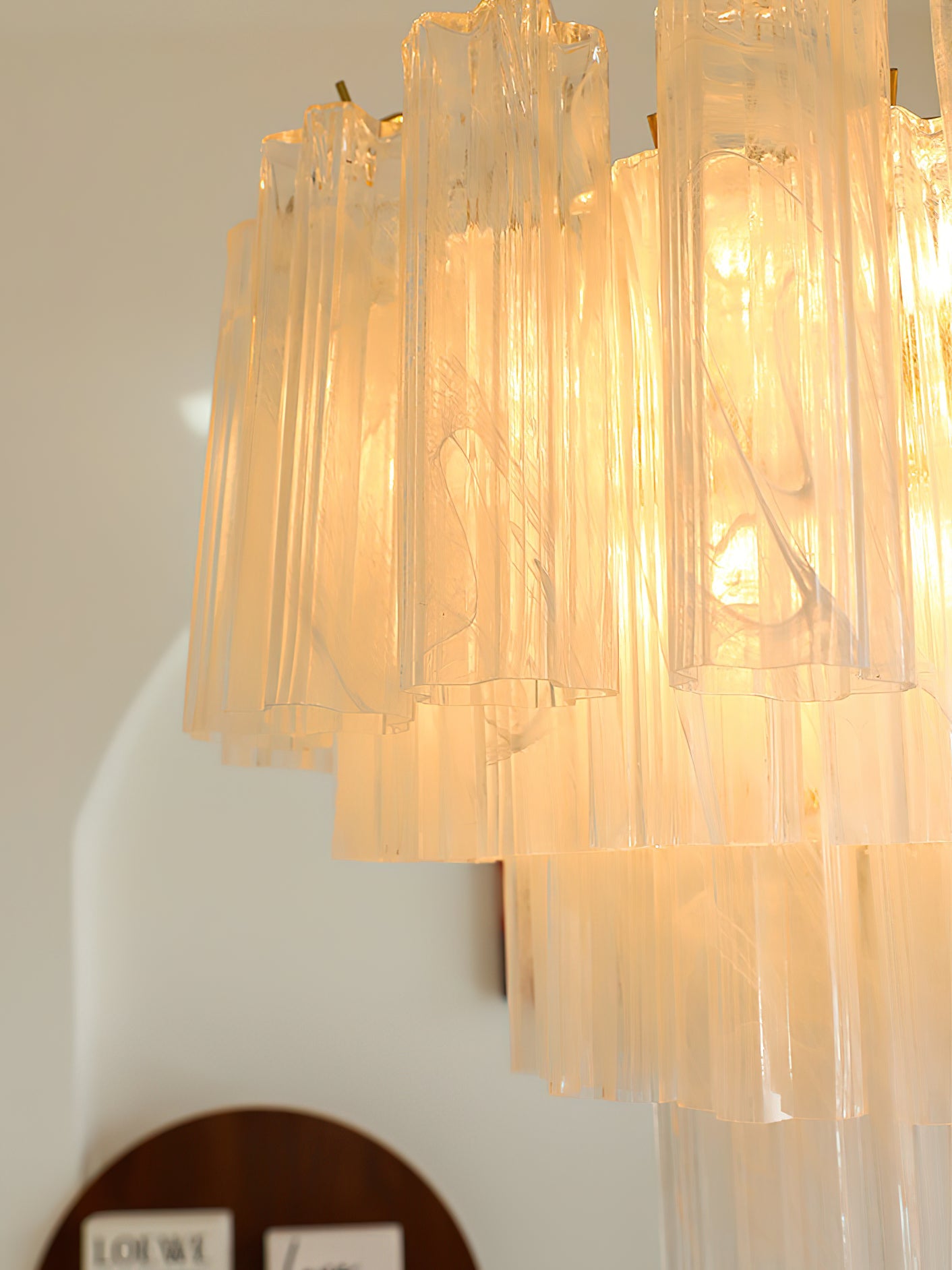Venetian Cascade Glass Chandelier
