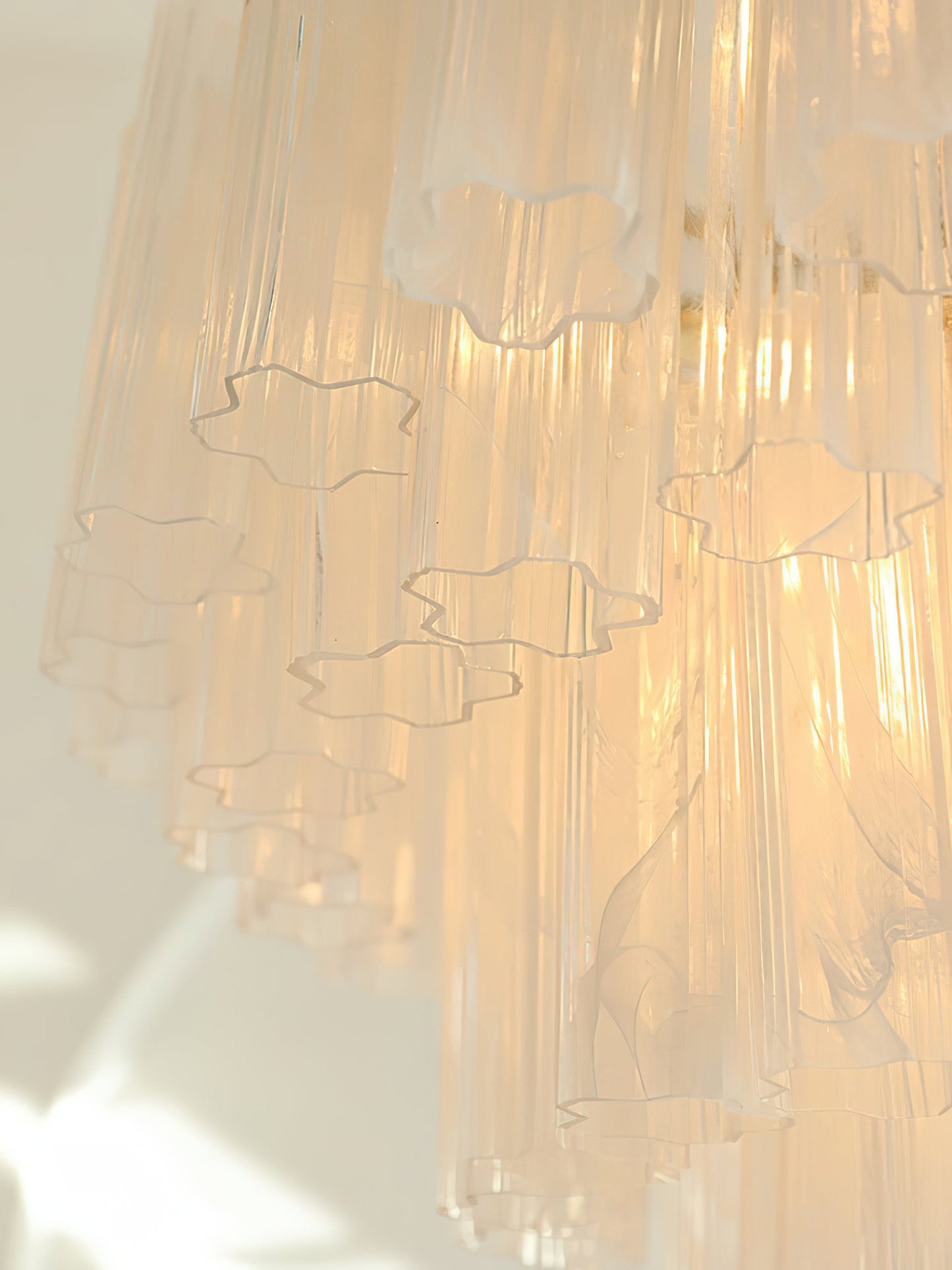 Venetian Cascade Glass Chandelier