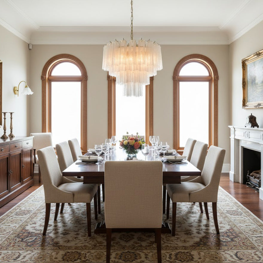 Venetian Cascade Glass Chandelier