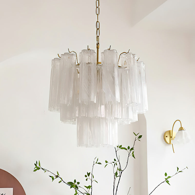 Venetian Cascade Glass Chandelier