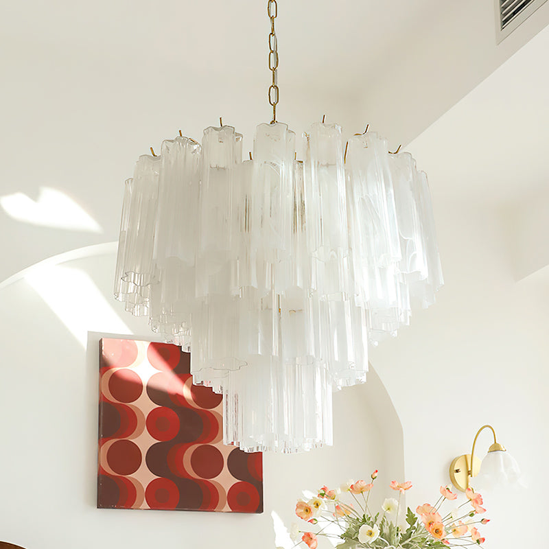 Venetian Cascade Glass Chandelier