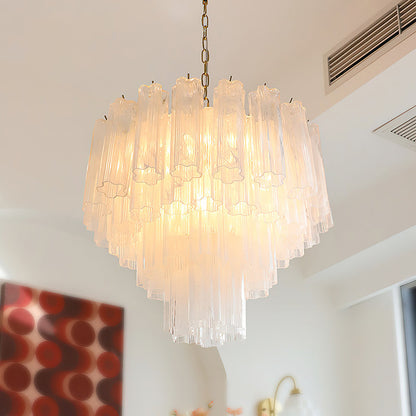 Venetian Cascade Glass Chandelier