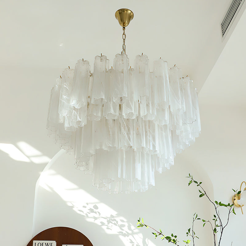 Venetian Cascade Glass Chandelier