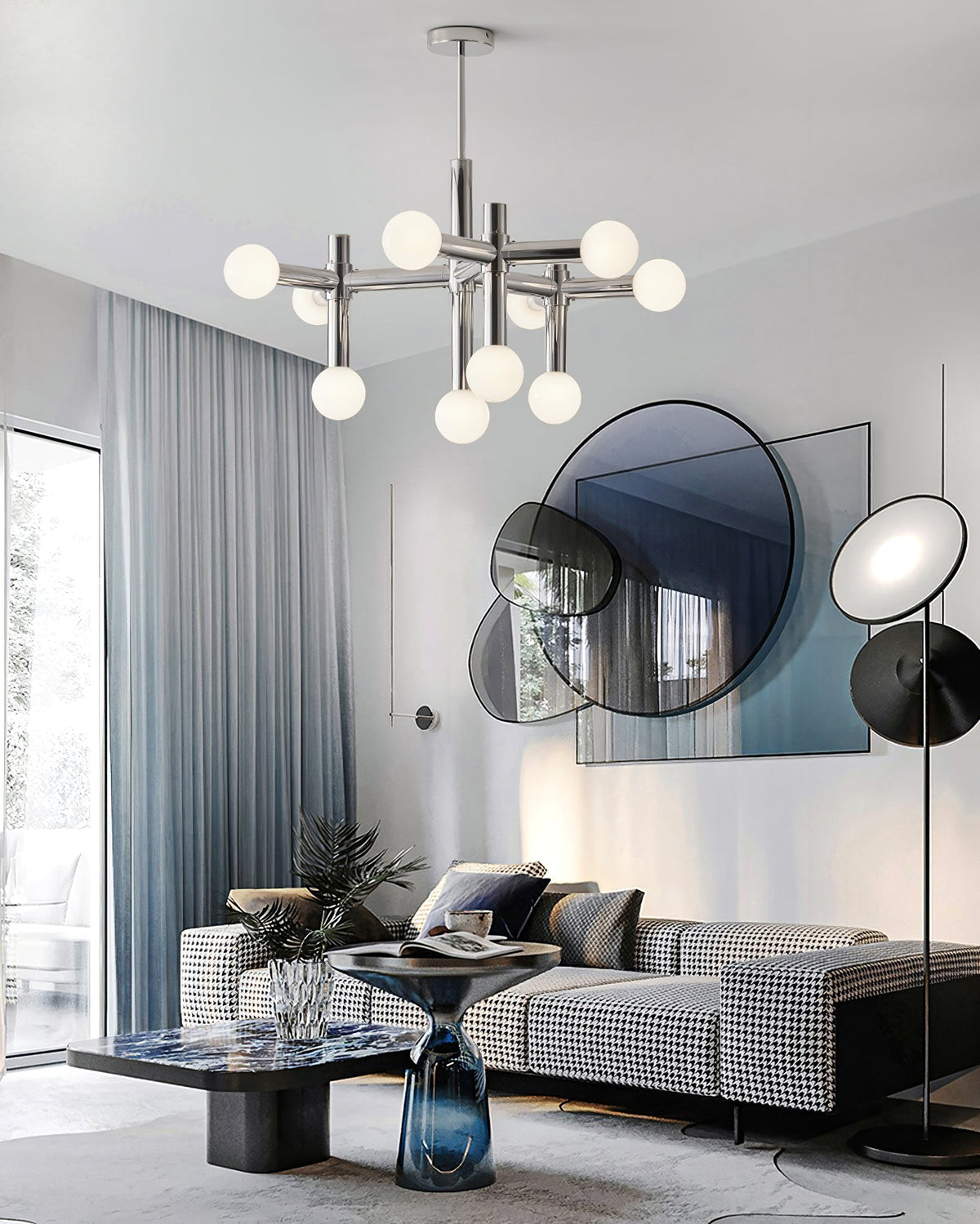 Network Chandelier