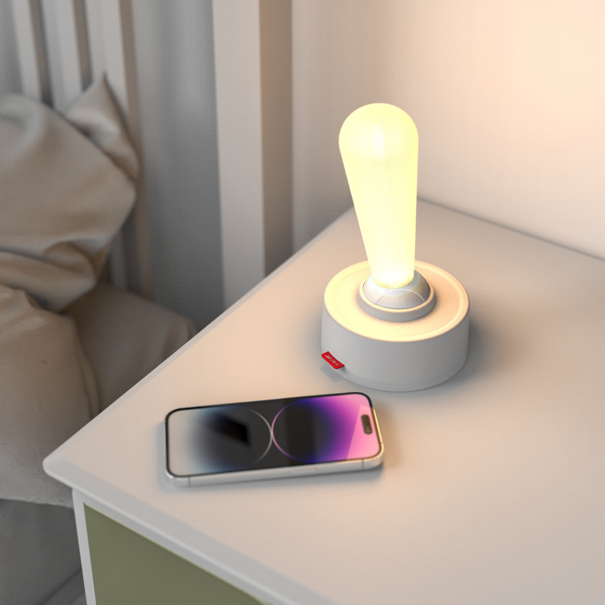 Lamp With Toggle Switch