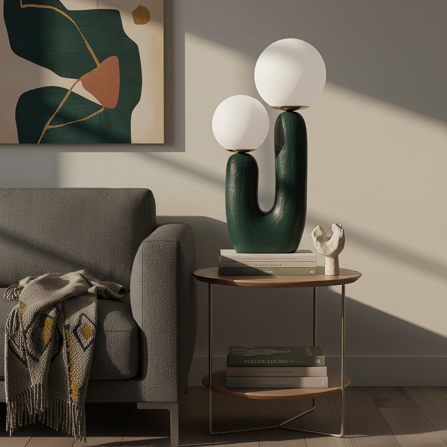 Orb Sculptural Table Lamp