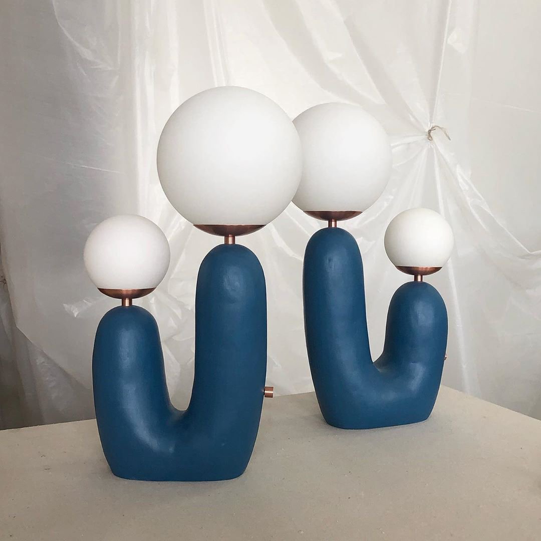 Orb Sculptural Table Lamp