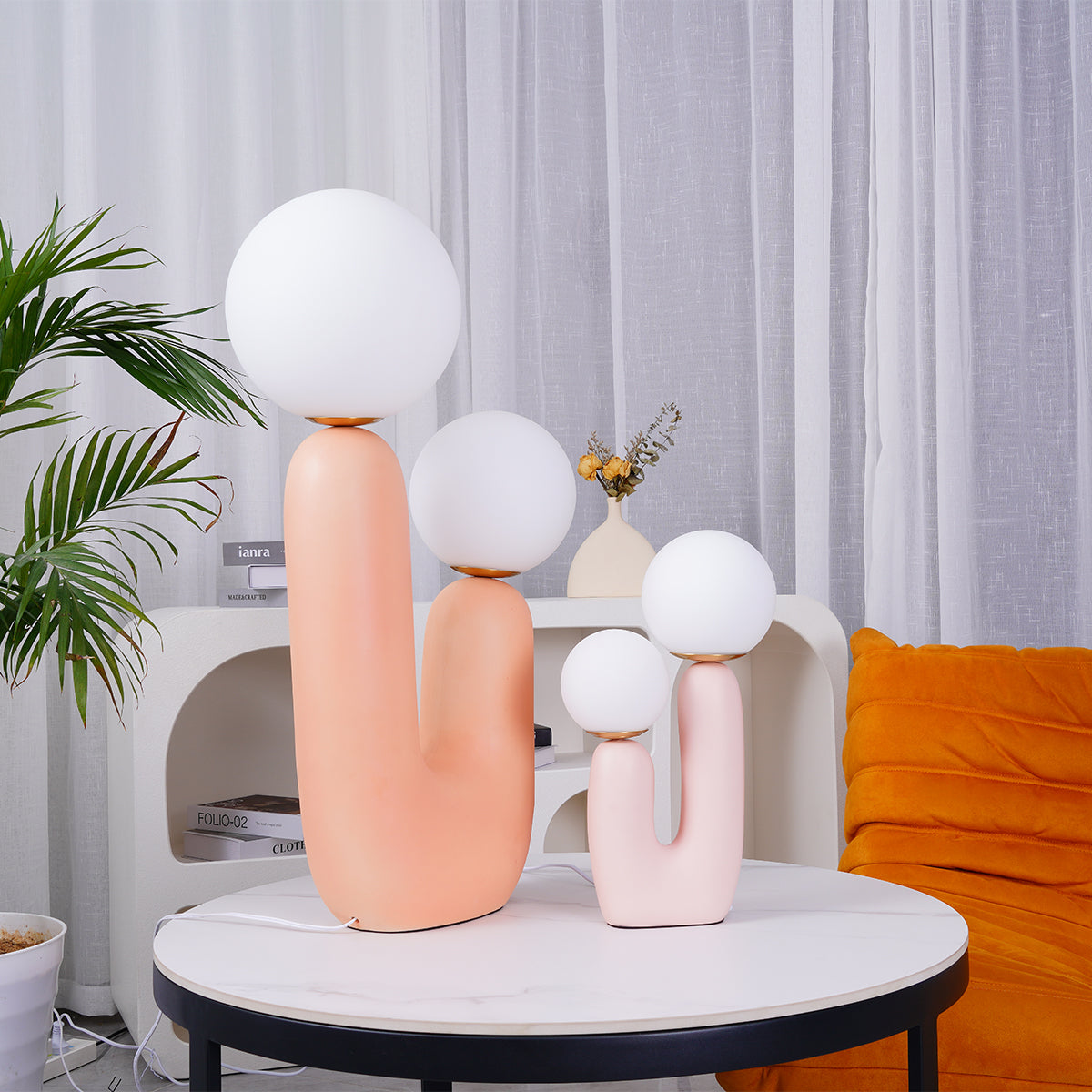 Orb Sculptural Table Lamp