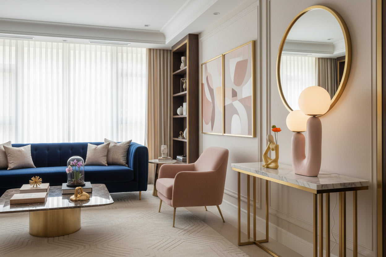 Orb Sculptural Table Lamp