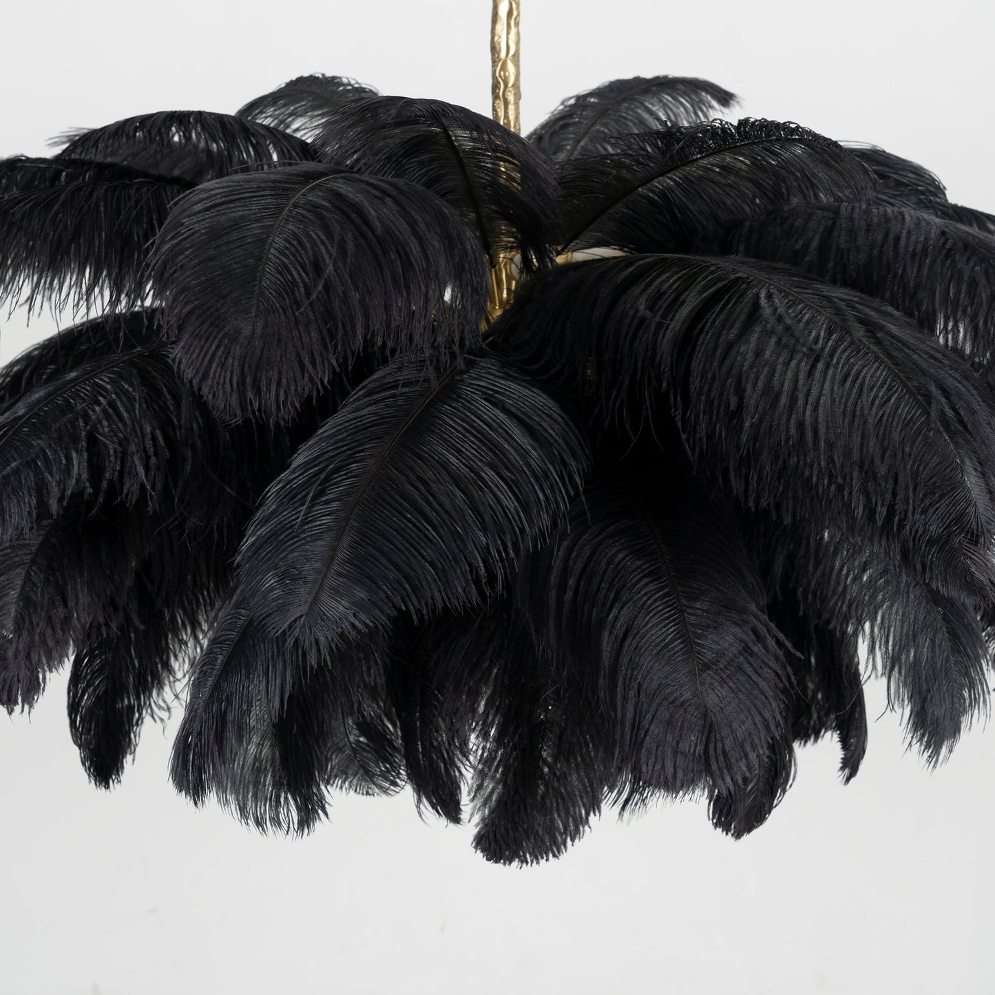 Feather Ostrich Chandelier