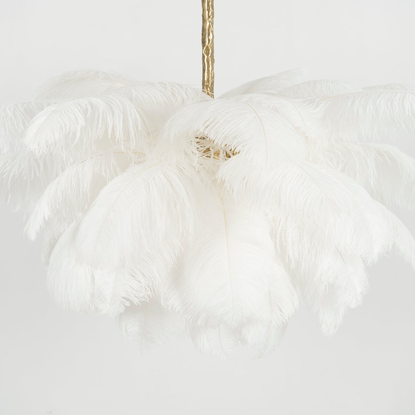 Feather Ostrich Chandelier