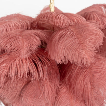 Feather Ostrich Chandelier