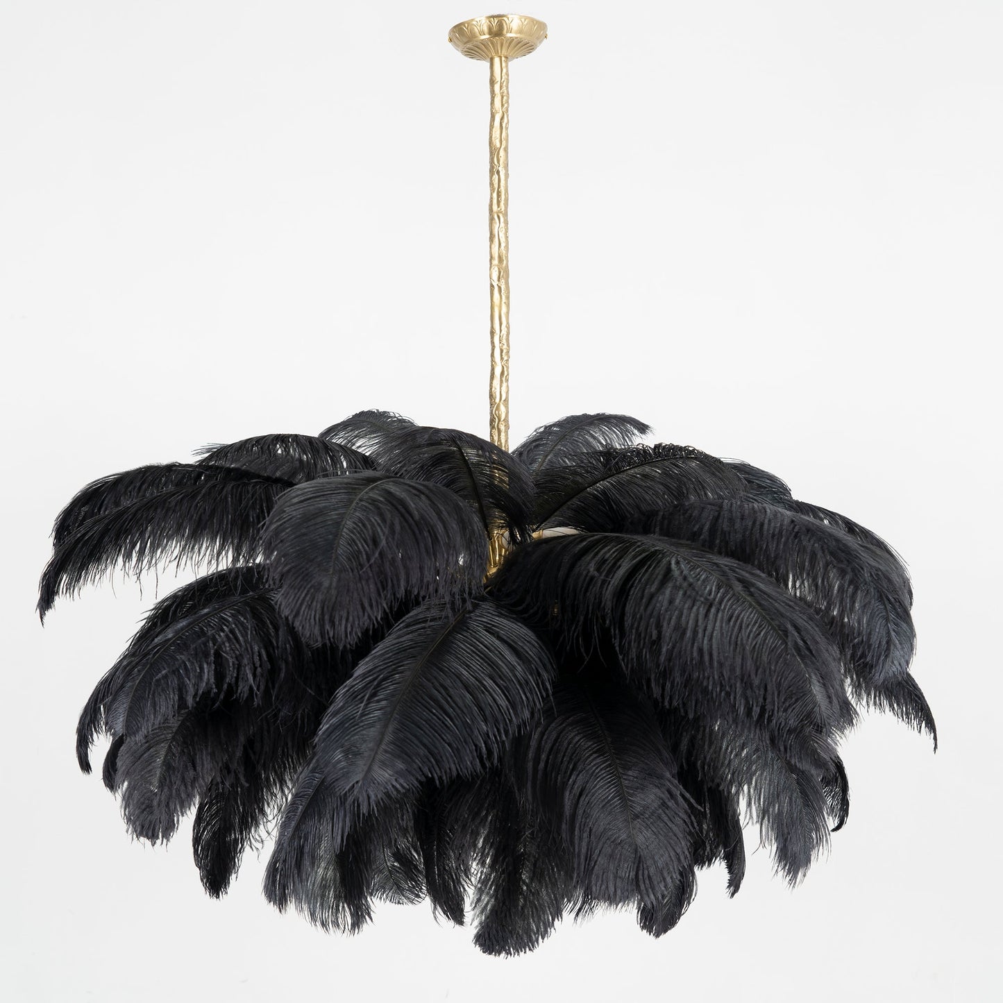 Feather Ostrich Chandelier