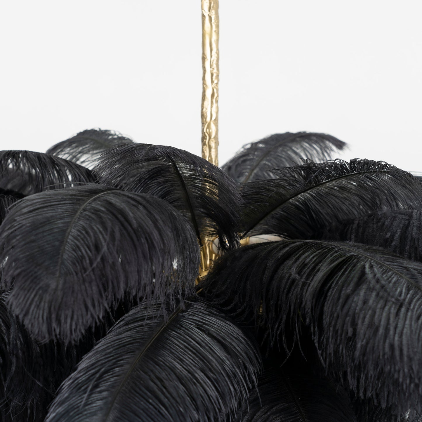 Feather Ostrich Chandelier