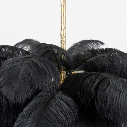 Feather Ostrich Chandelier