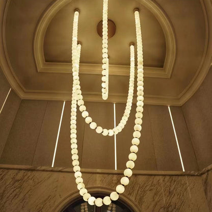 LUMINA Sculptural Globe LED Chandelier