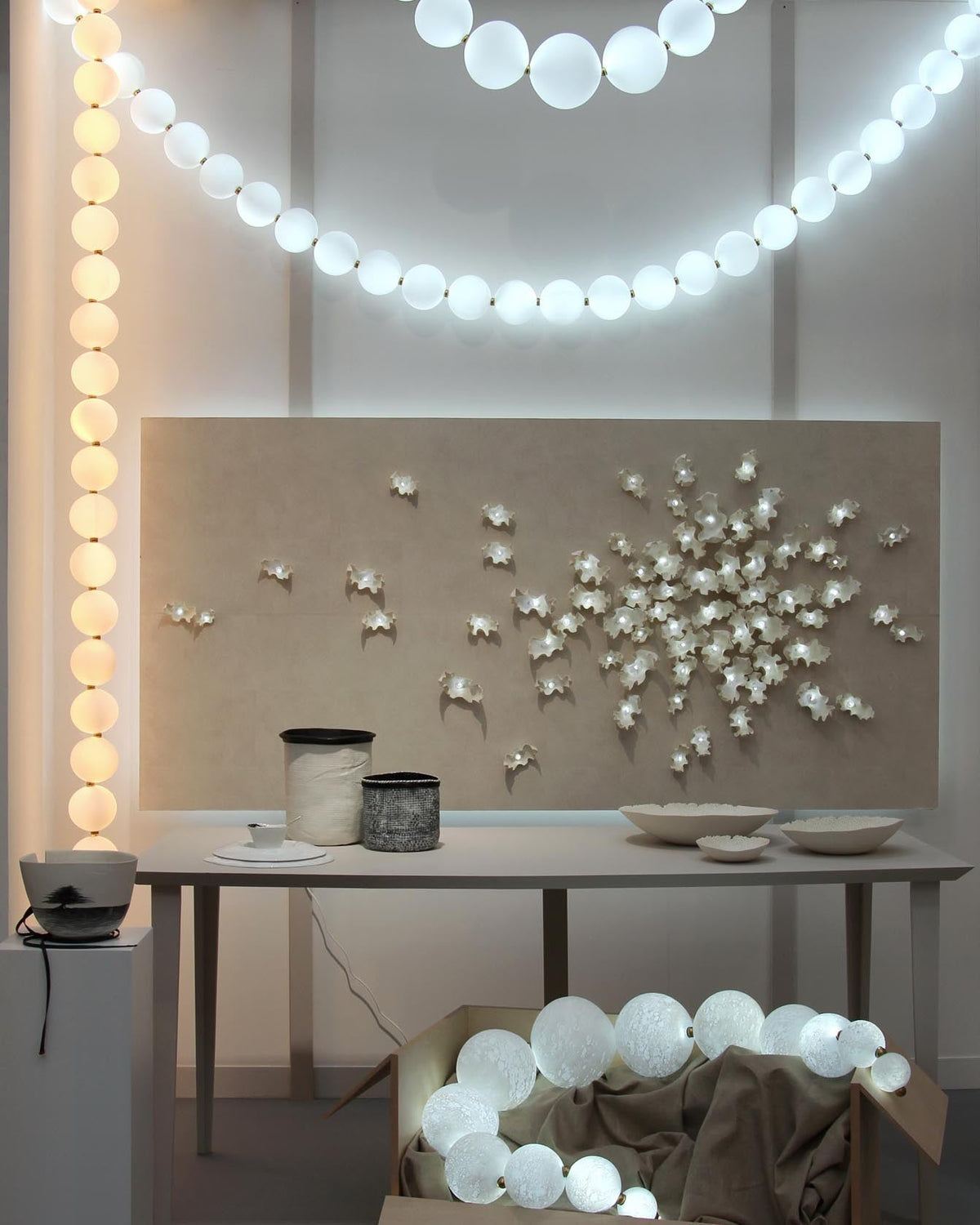LUMINA Sculptural Globe LED Chandelier