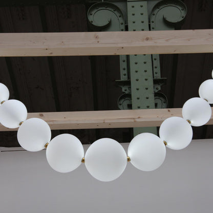 LUMINA Sculptural Globe LED Chandelier