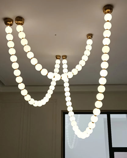LUMINA Sculptural Globe LED Chandelier