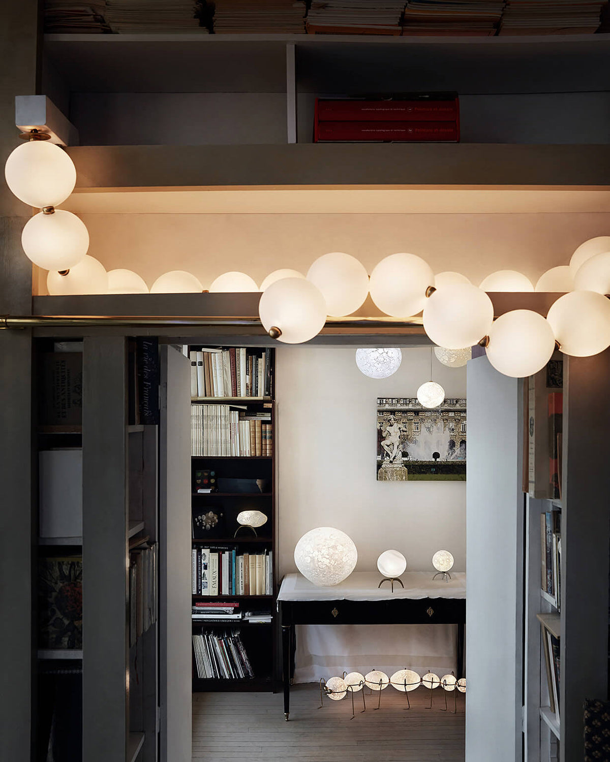 LUMINA Sculptural Globe LED Chandelier