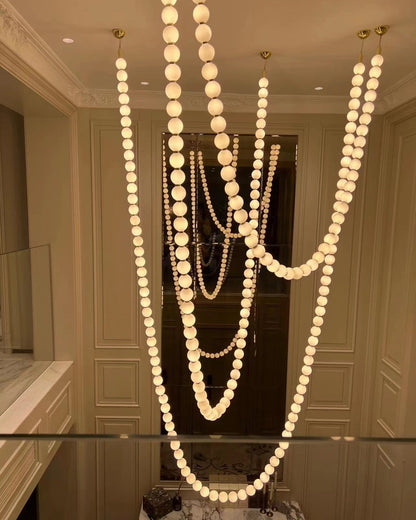 LUMINA Sculptural Globe LED Chandelier