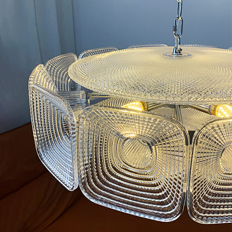 Crystal Orb Chandelier