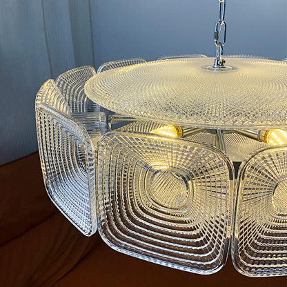 Crystal Orb Chandelier
